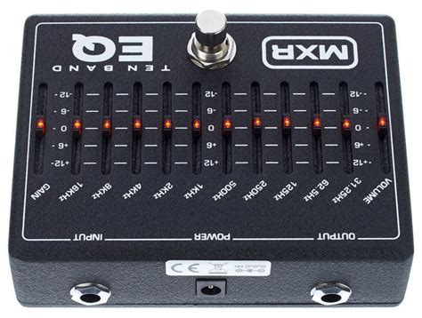 Mxr M108 10 Band Equalizer гитарный эквалайзер купить в Москве в