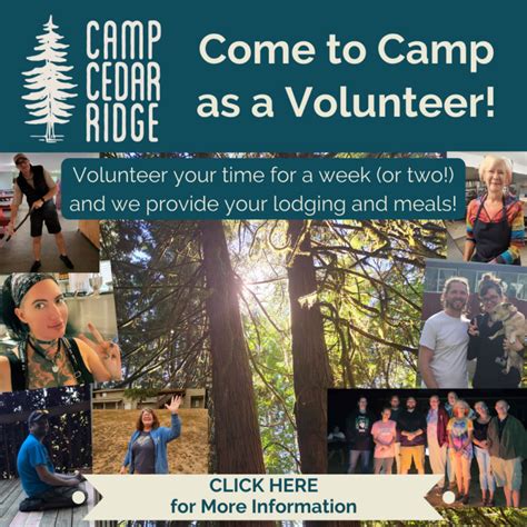 Donate Camp Cedar Ridge Vernonia Oregon
