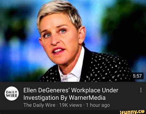 Na Ellen Degeneres Workplace Under Investigation By Warnermedia The