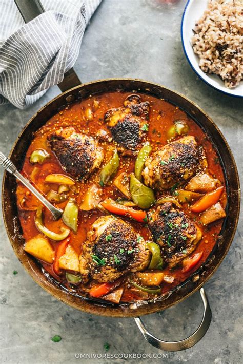 Complete, healthy meals in a single pot, sheet pan, or skillet. African Chicken (Macanese One-Pan Chicken Curry, 非洲鸡 ...