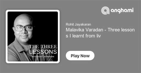 Malavika Varadan Three Lessons I Learnt From Live Radio That I Use As