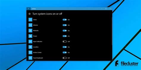 Windows 10 Tip Show Or Hide System Icons In The System