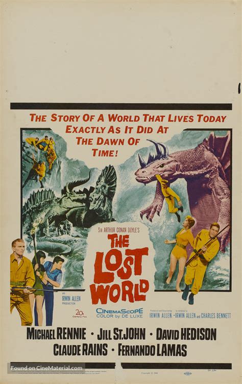 The Lost World 1960 Movie Poster