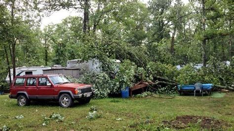 Overnight Storm Triggers Damage In Central Mn Kare