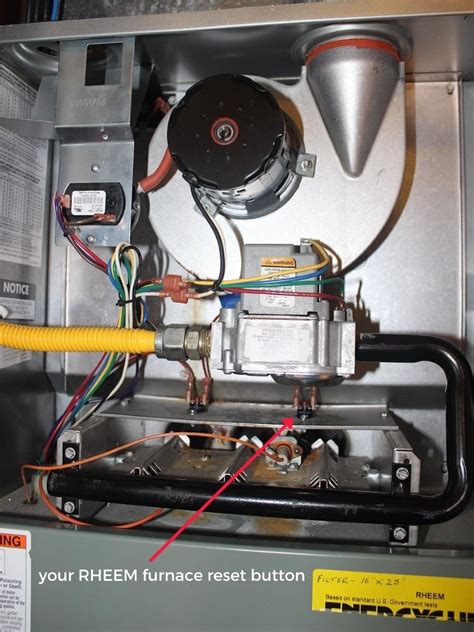 How To Reset Rheem Furnace Using Reset Button