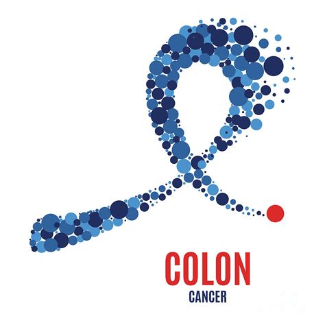 Colon Cancer Awareness Ribbon Photograph By Art4stockscience Photo