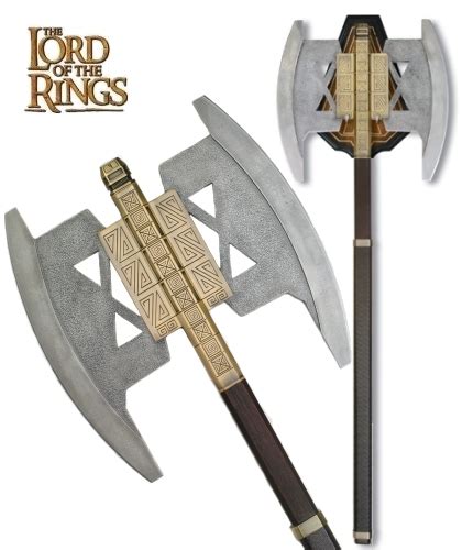 Battle Axe Of Gimli The Lord Of The Rings Time To Collect