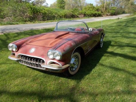 1958 Chevrolet Corvette Project Car For Sale In United States For Sale