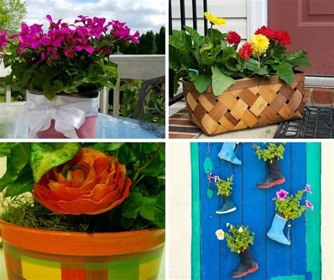 Creative Flower Pot Ideas That Add Color To Your Space