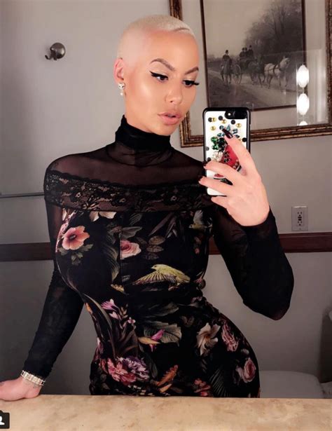 Amber Rose Poses The Hollywood Gossip
