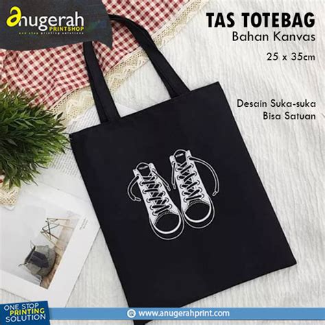 Tas Totebag Ukuran 25 X 35 Cm Anugerah Print Com