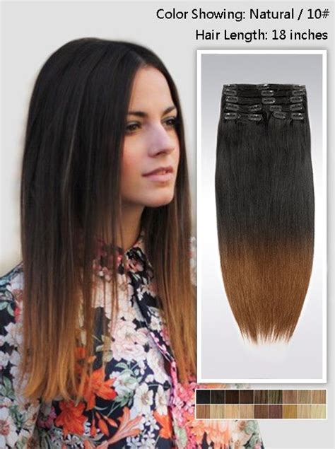 Black Ombre Hair Extensions Hair Extensions Online Remy Human Hair