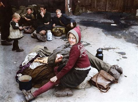 Affascinanti Foto A Colori Di Rifugiati Durante La Seconda Guerra Mondiale