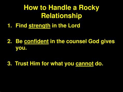 The Rocky Relationship The Rocky Relationship Ppt Download