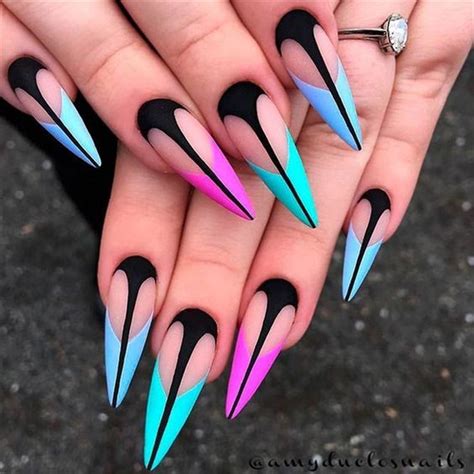 30 Lovely Ombre Nail Art Designs You Must Try In Summer Stiletto