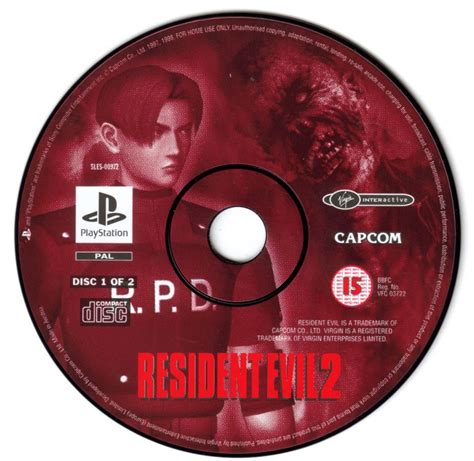 Resident Evil 2 Cover Or Packaging Material Mobygames