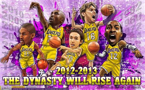 Lakers Cartoon Wallpapers Top Free Lakers Cartoon Backgrounds