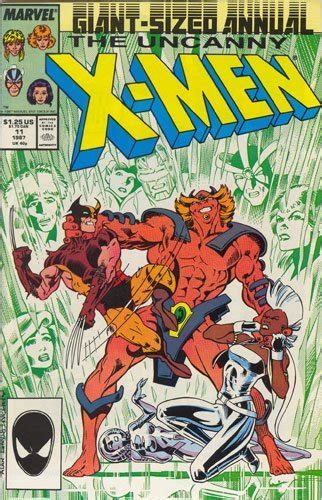 Uncanny X Men Vol 1 Annuals 1963 2011 11 Marvel Comics