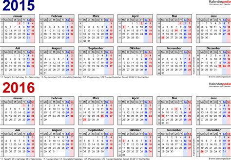 Im ersten beispiel wird die seite 1 im hochformat und die seite 2 im querformat gedruckt. Zweijahreskalender 2015 & 2016 als Excel-Vorlagen zum ...