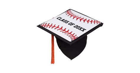 Baseball Graduation Cap Zazzle