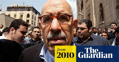 Mohamed Elbaradei Hits Out At Wests Support For Repressive Regimes