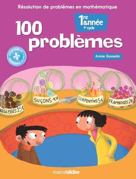 Md 100 Problèmes 1re Année Resolution De Probleme Éducation