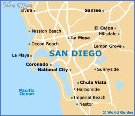 Where Is San Diego San Diego Map Location