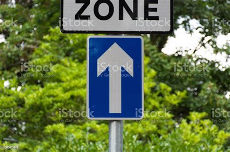 One Way Sign Stock Photo Download Image Now One Way Uk Arrow