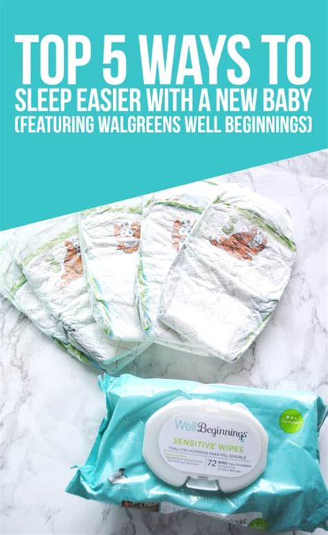 Top 5 Ways To Sleep Easier With A New Baby Featuring Walgreens Well