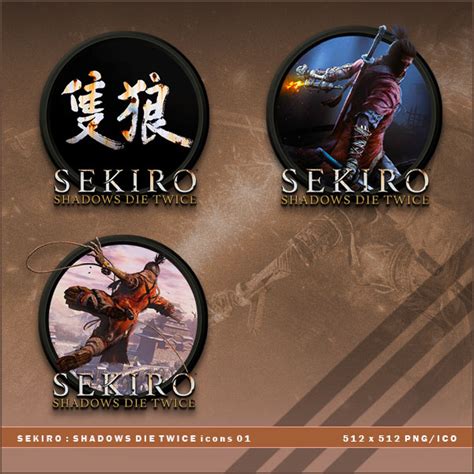 Sekiro Shadows Die Twice Icons By Brokennoah On Deviantart
