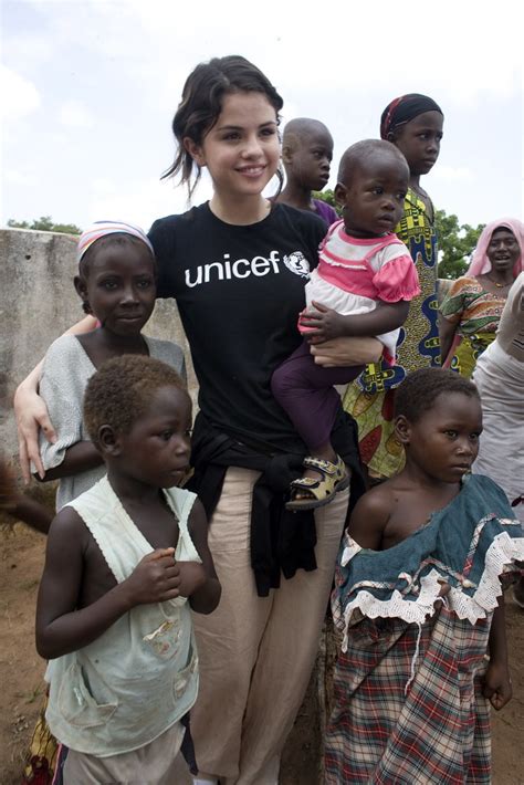 Unicef Ambassador Selena Gomez In Ghana Unicef Ambassador Flickr