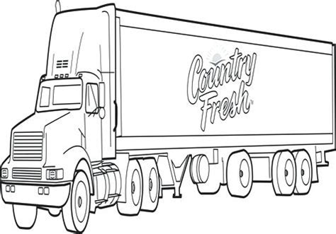 Check out the newest and largest commercial truck rental fleet in the business including light and medium duty trucks, heavy duty trucks, and trailers. Trailer Truck Drawing at GetDrawings | Free download