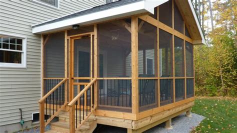 Consider the screen room kits available from home improvement stores and websites. 15 DIY Screened In Porch-Learn how to screen in a porch | The Self-Sufficient Living