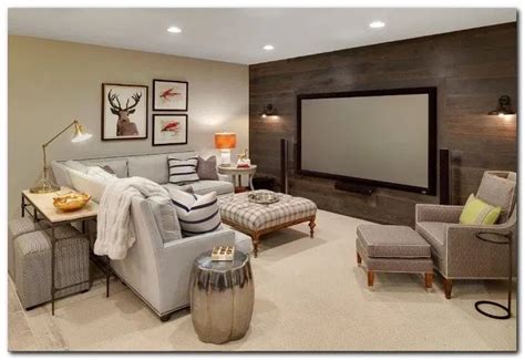 50 Cozy Tv Room Setup Inspirations The Urban Interior Basement