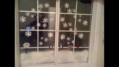 Window Christmas decoration Tutorial 