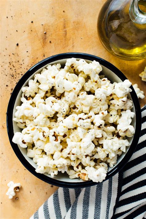 Perfect Stovetop Popcorn Recipe Healthy Vegan Snacks Snacks