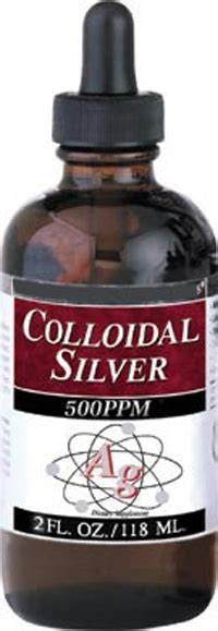 Colloidal Silver 500 Ppm 2 Oz