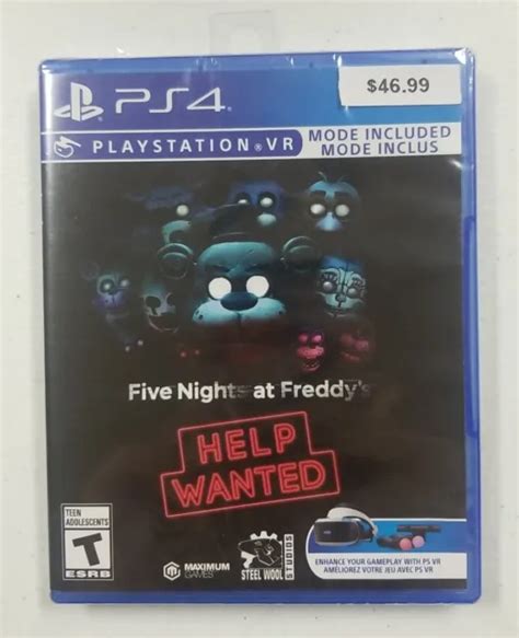 SEALED FIVE NIGHTS At Freddy S Help Wanted PlayStation VR Mode