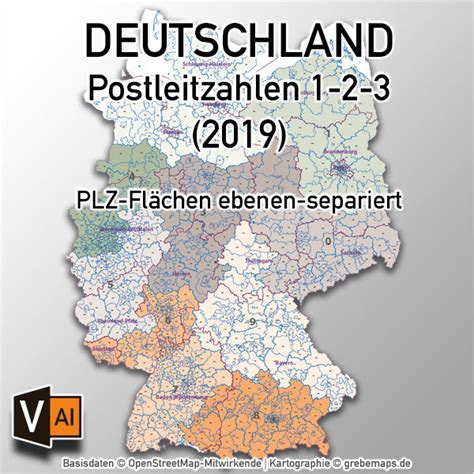 Postleitzahlen Deutschland 3 Stellig