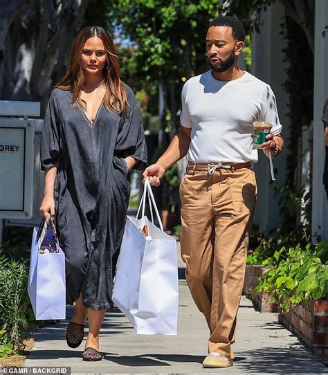 Just The Two Of Us Chrissy Teigen And Husband John Legend Enjoy A Low