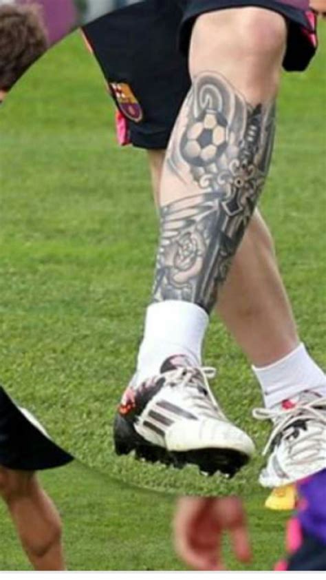 Tatuagem Na Perna Futbol Tatuaje Messi Pierna Tatuaje De Messi Tatuajes Futboleros Kulturaupice