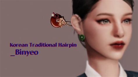 Sims 4 Clothing Korean Traditional The Sims4 Sims Cc Hair Pins