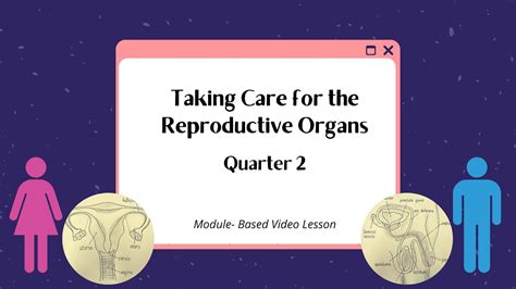 Science 5 Taking Care For The Reproductive Organs Youtube