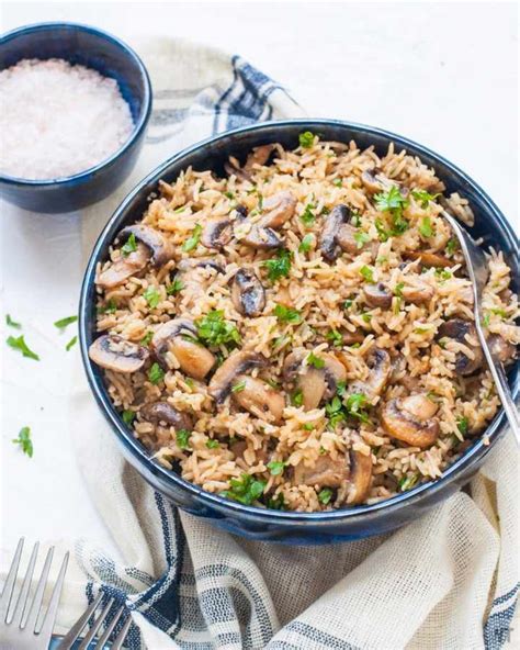 Mix in rice and mushrooms. Instant Pot Mushroom Rice - with parmesan Cheese