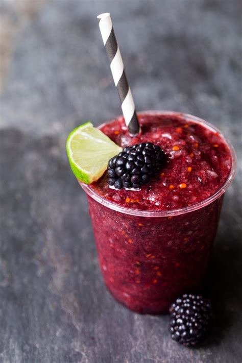 Tastes just like it is frozen limeade concentrate with rum. Blackberry Limeade - Frozen Blackberry Limeade Recipe