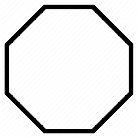 We will review the octagon definition, discuss the octagon angles and how they affect the octagon shape. Octagon, shape icon