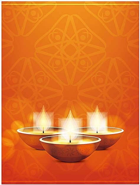 🔥 Download Beautiful Diwali Background With Diya And Paisley Vector