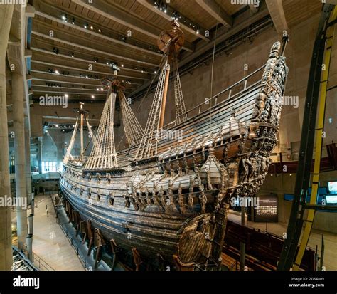 Stockholm Sweden 24 June 2021 View Of The 17 Th Century Vasa