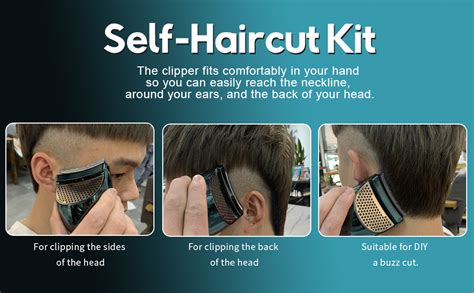 Sceafunny Shortcut Self Haircut Kit For Men Head Shavers