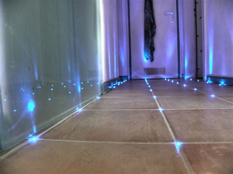 An led aluminum tile or drywall profile with 20° degree angle. LED Fliesen